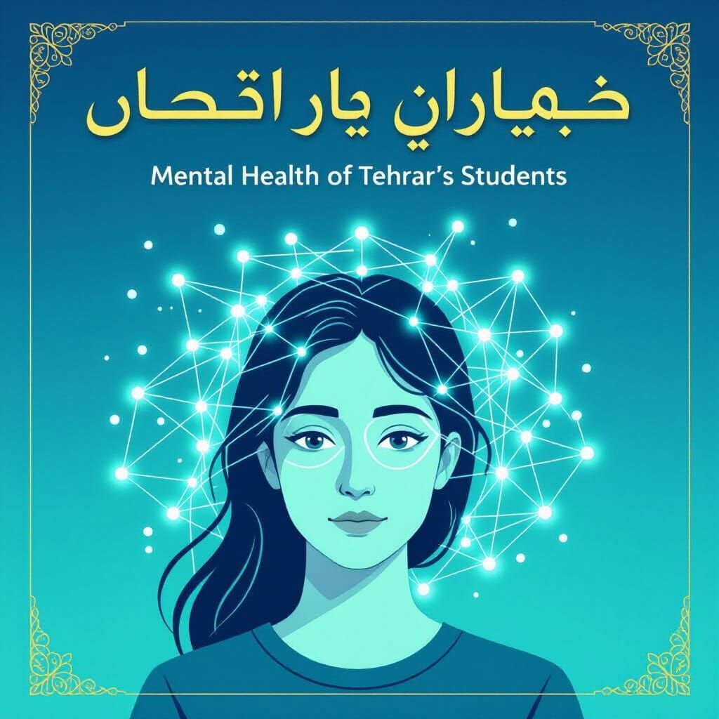 Persian Psychology Book Cover: Student Mental Health