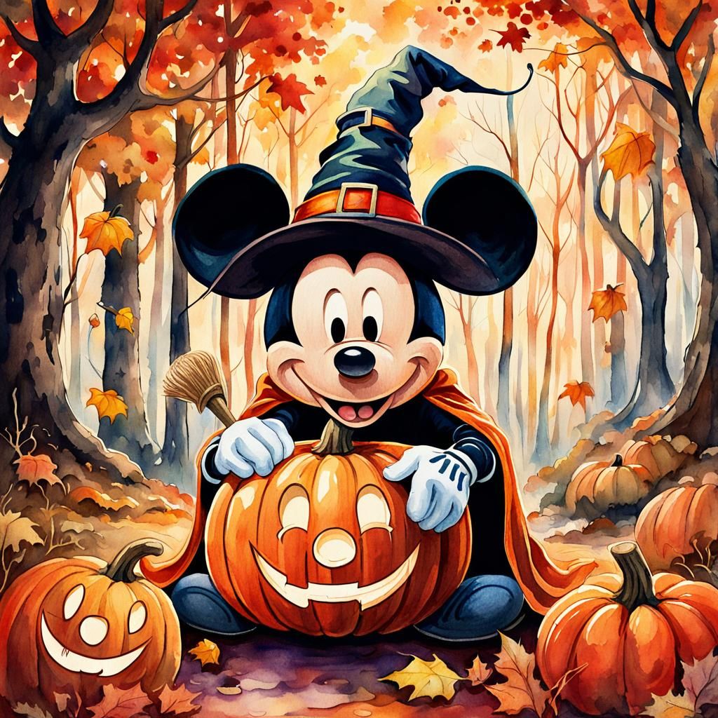 Mickey mouse Halloween