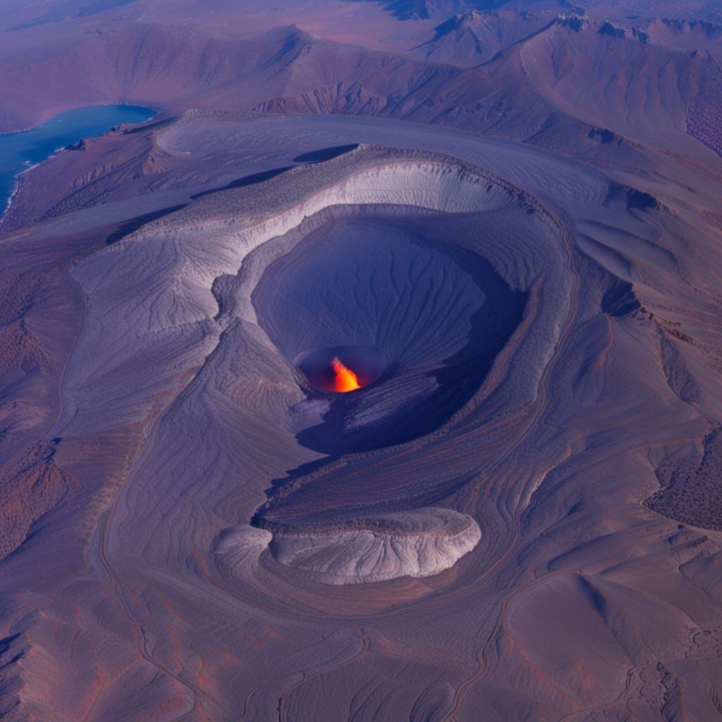 Mauna Loa Volcano, Hawaii: A Giant's View