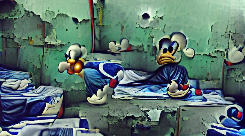 Donald Duck and Mickey Mouse: Isolation Nightmare