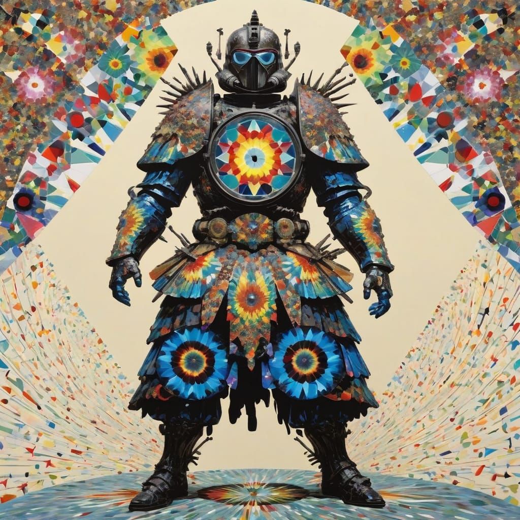 Kaleidoscope Art Inspired by Op Art