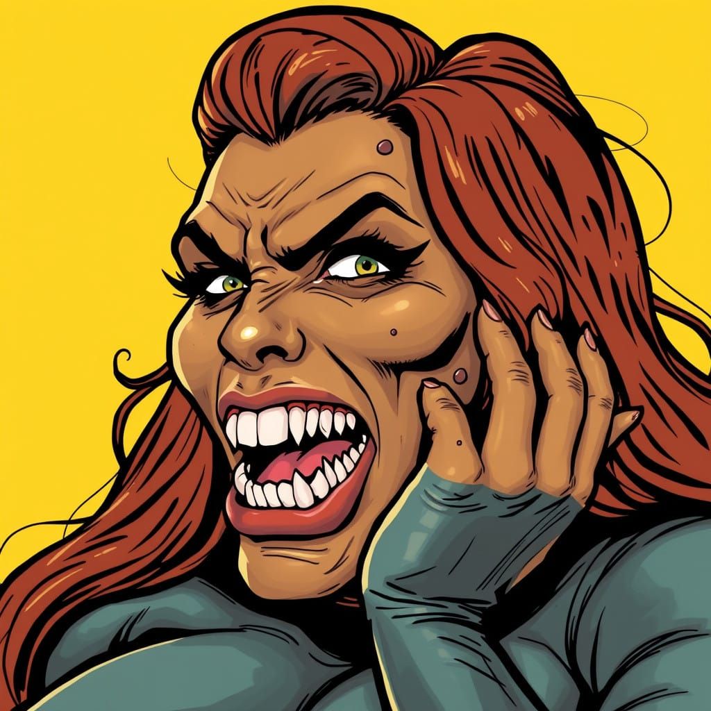 Demi Lovato as Cyberpunk Clay Figure