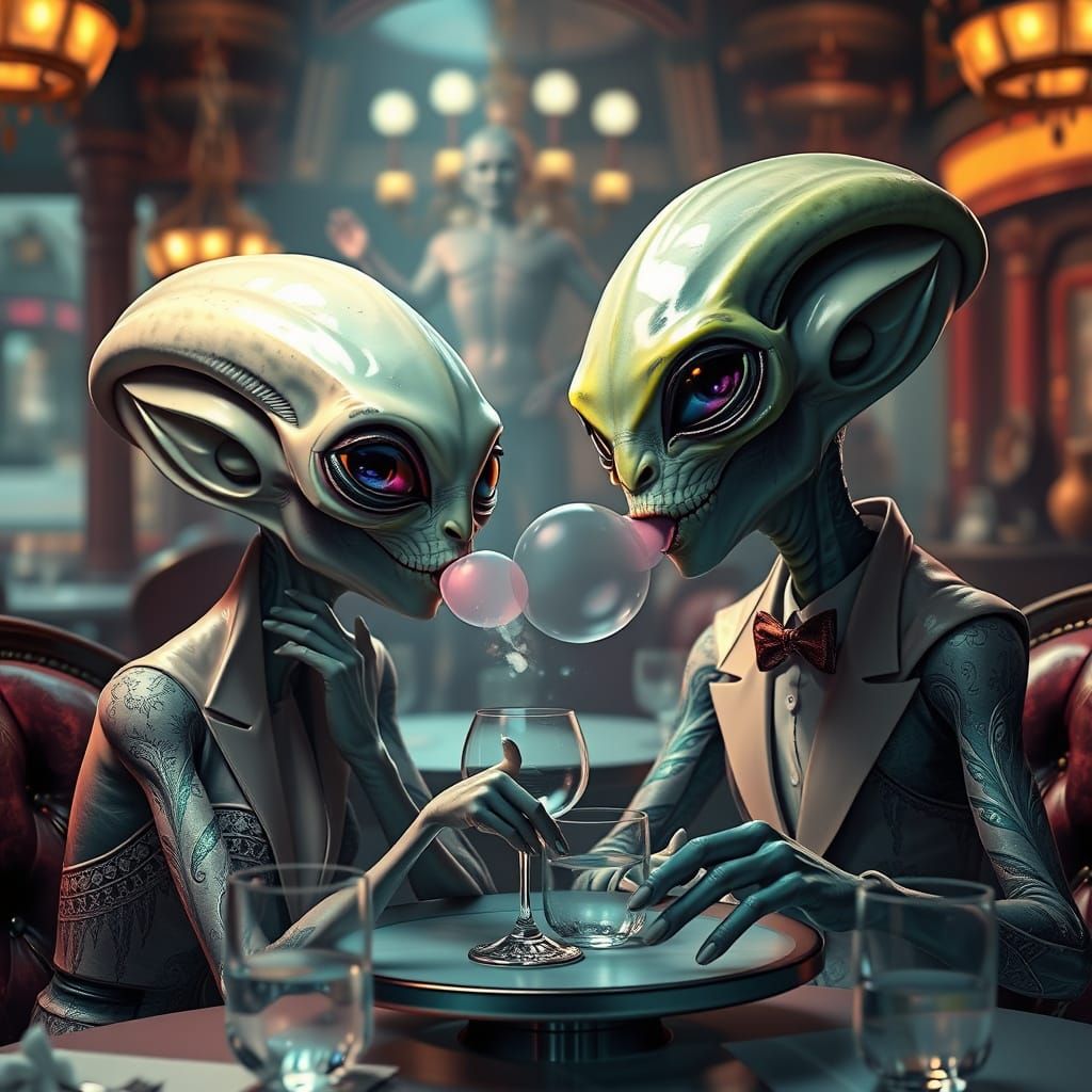 Ethereal Evening for Intergalactic Lovers in a Gourmet Galax...