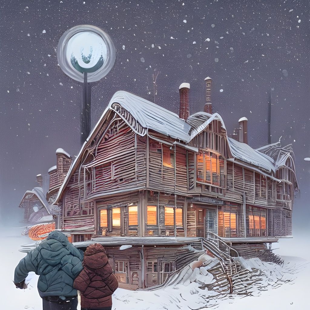 Winter Is Coming: Vivid Fantasy Art Illustration