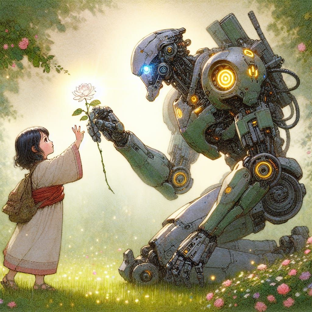 Bokeh, Anime Style, Mecha