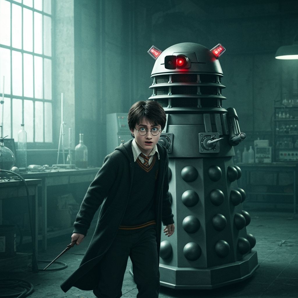 Harry Potter's Unexpected Encounter with a Dalek