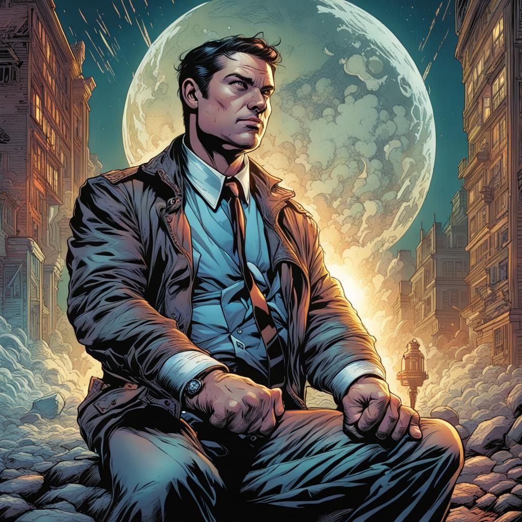 Vibrant Comic Book Art About Appreciation