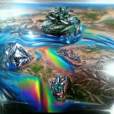 Earth Kingdom vs Water Tribe in Hyperrealism