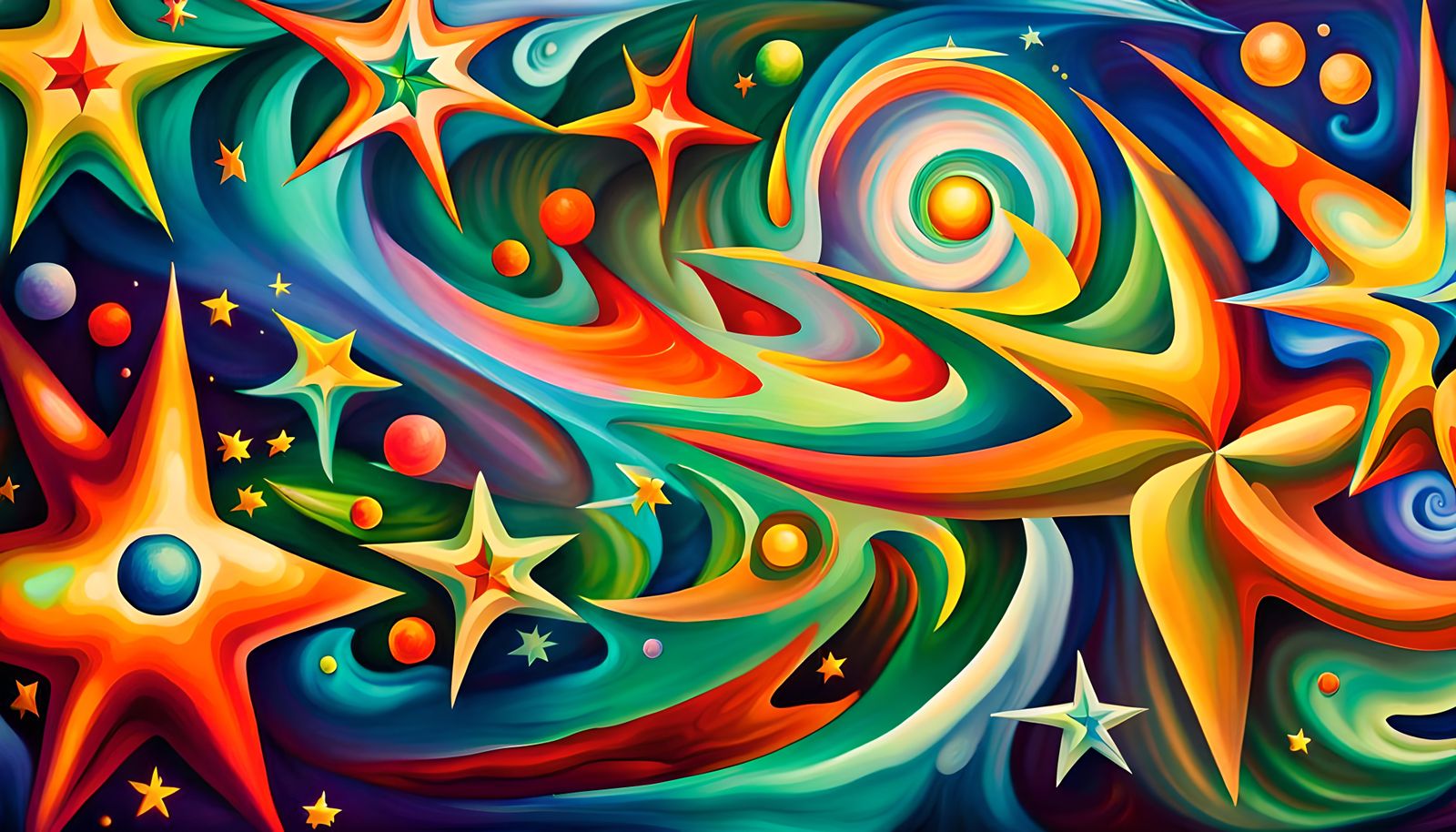 Iridescent Stars in Electromagnetic Plasma Maelstrom: Naive ...