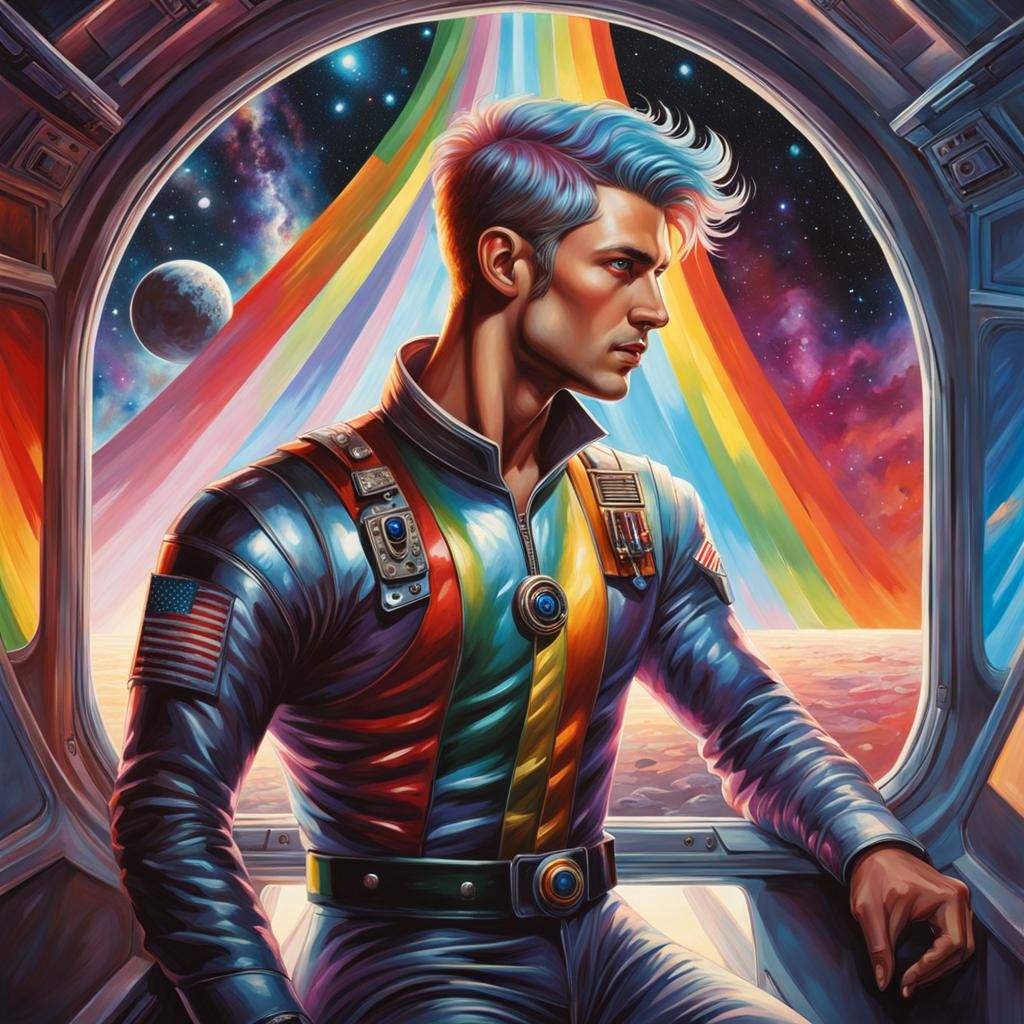 Captain Sagan of the Starship Mattachine