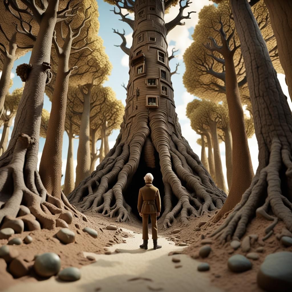 Claymation Gulliver in Brobdingnag: Stop Motion Animation