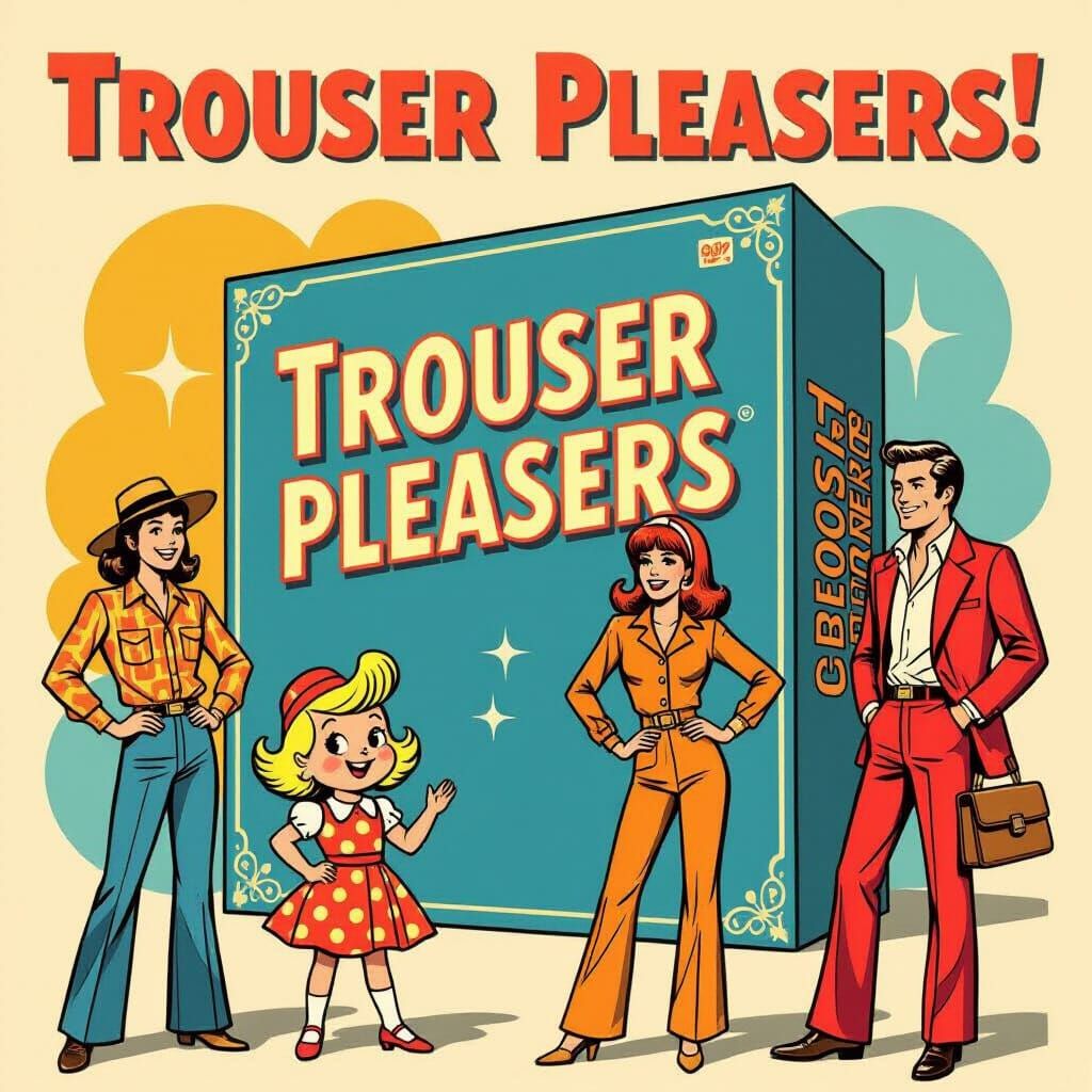 1970s Advert for Mysterious "Trouser Pleasers"