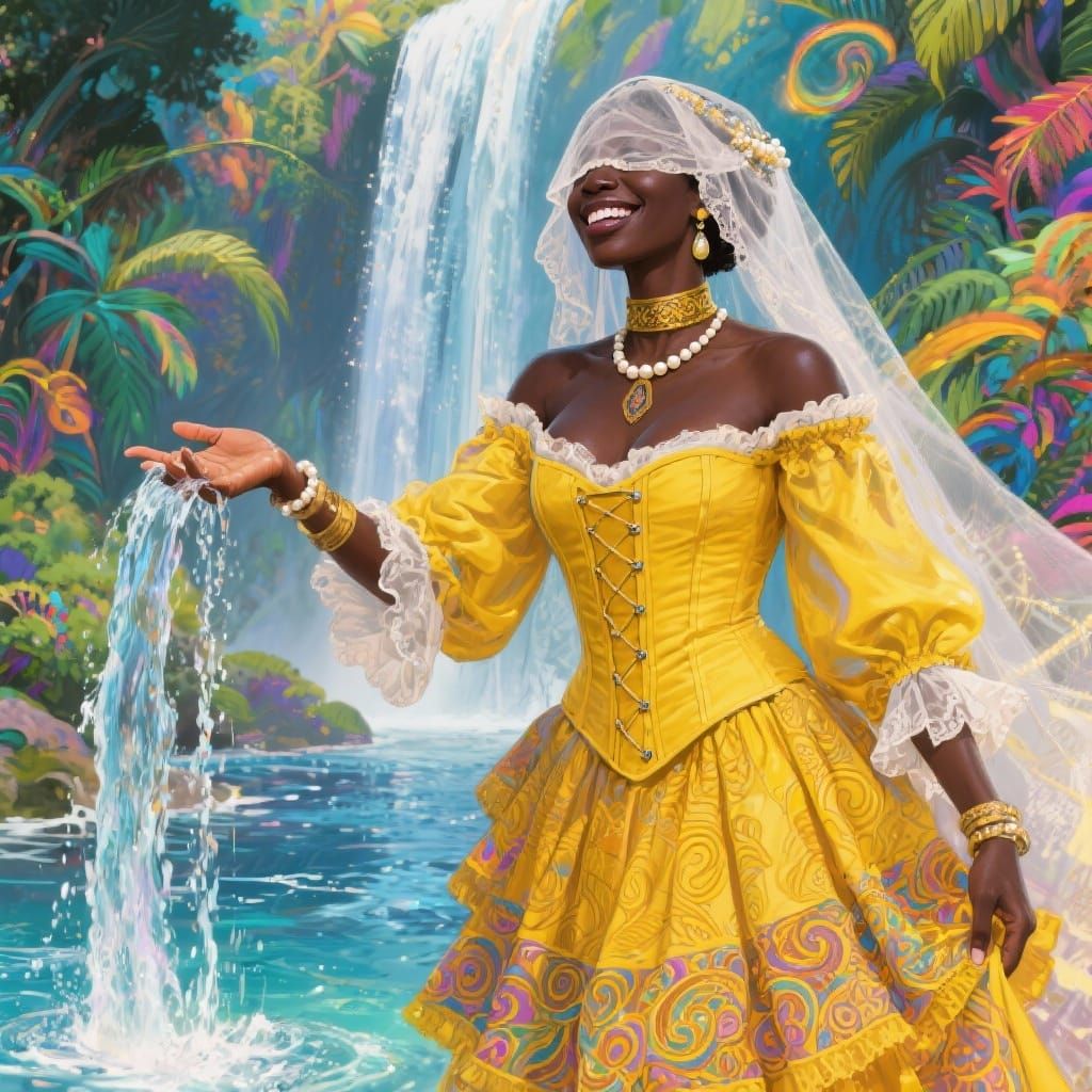 Mae Oxum: Goddess of Rivers in Umbanda Style