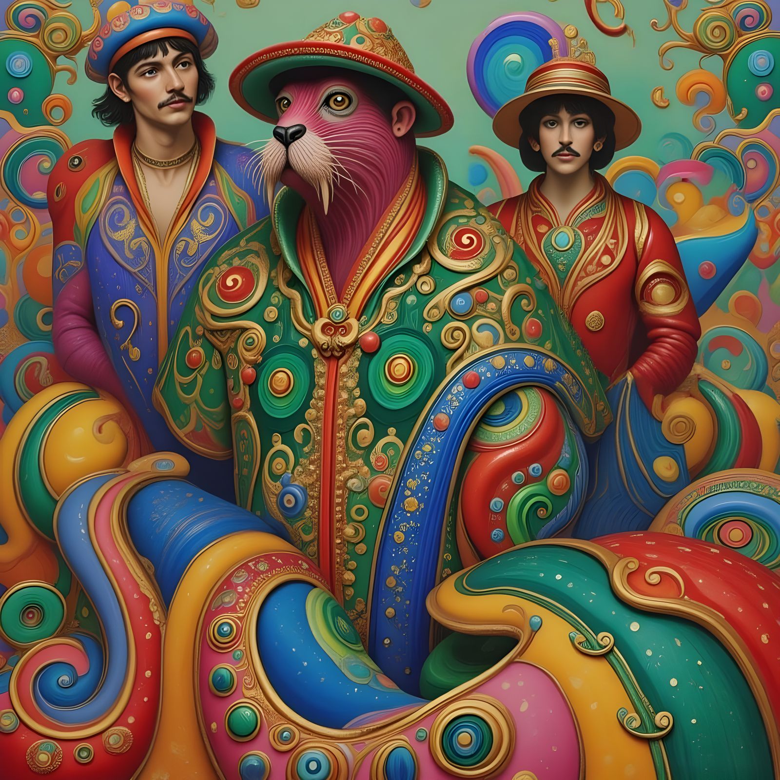 I am the Walrus goo-goo g'joob