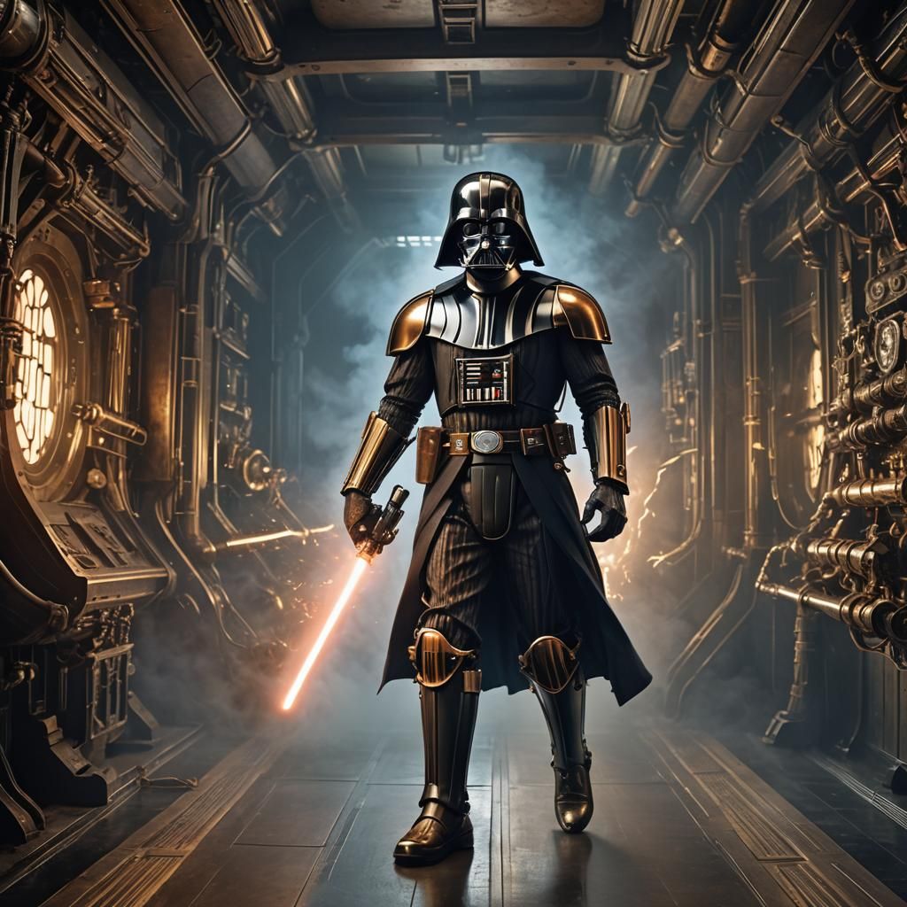 Steampunk Version of Darth Vader