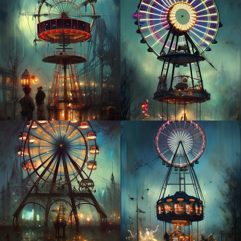 HAUNTED FERRIS WHEEL