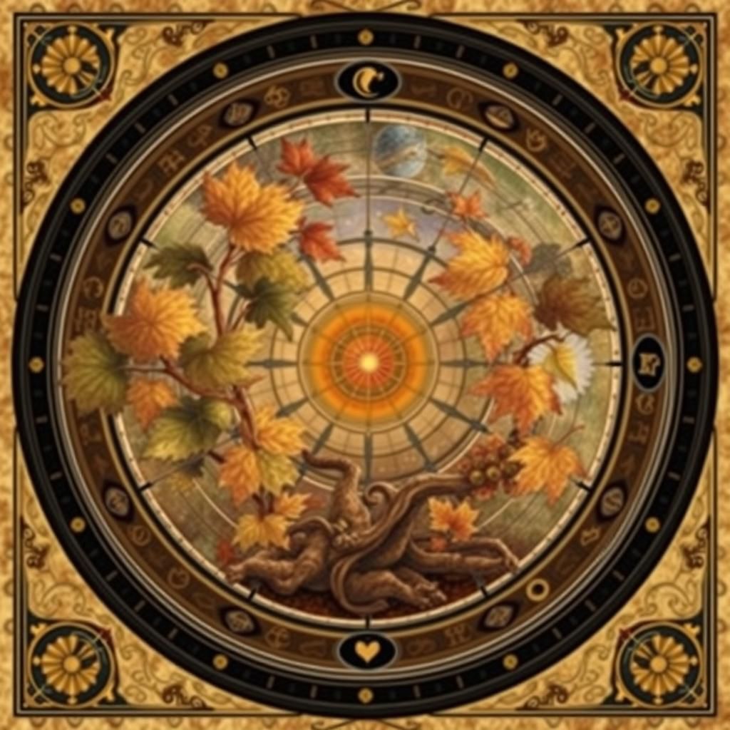 Ethereal Mandala: Autumn Equinox and Ancient Druids