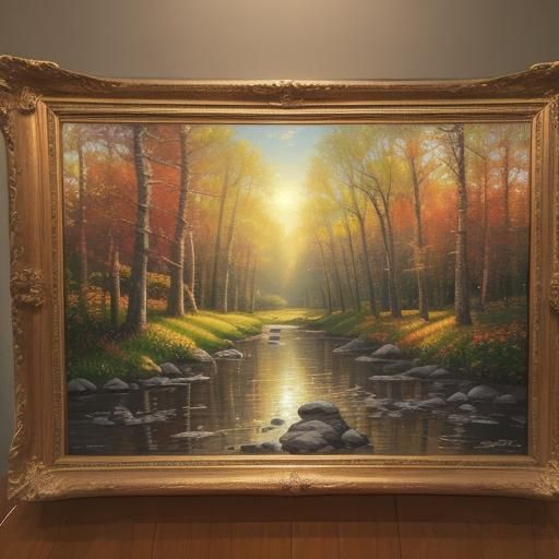 Seasonal Masterpiece in Warm Golden Light