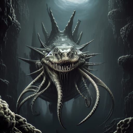 Mysterious Mosasaur Emerges from Shadows in Hyper-Realistic ...