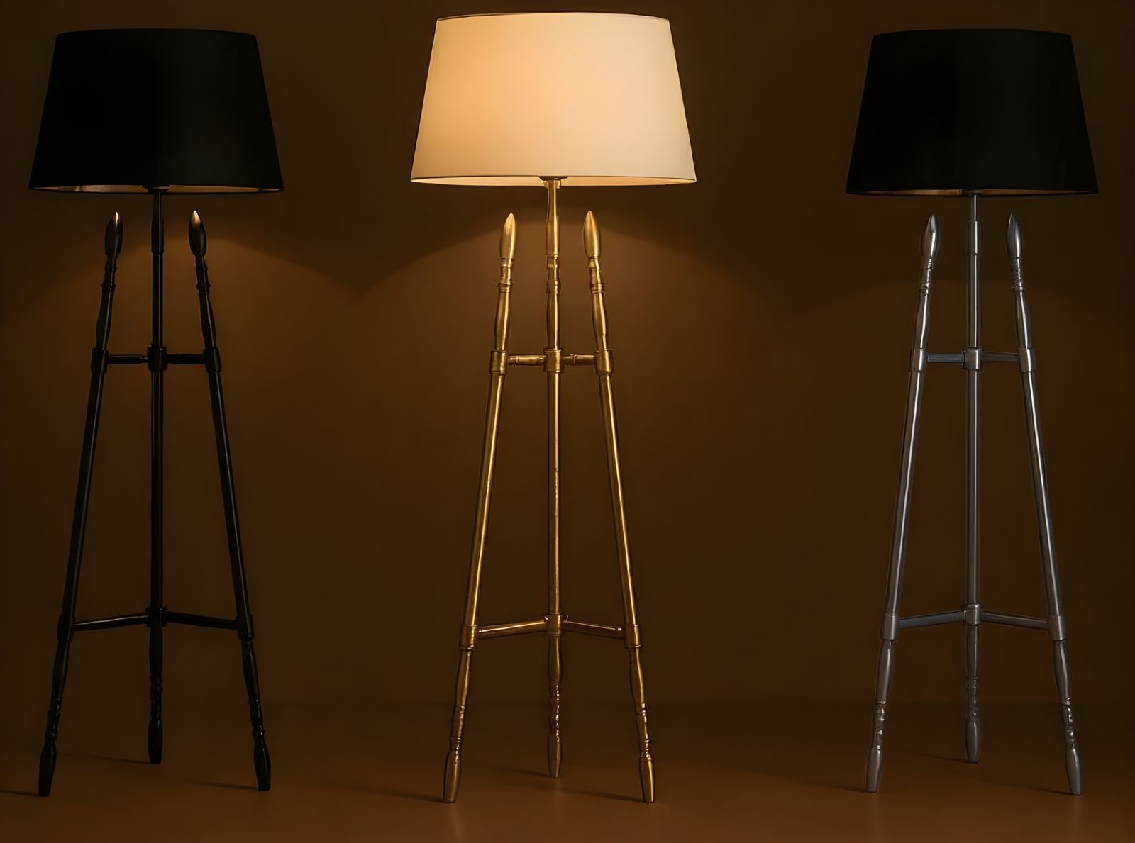 Silver Lamp Modification on Right