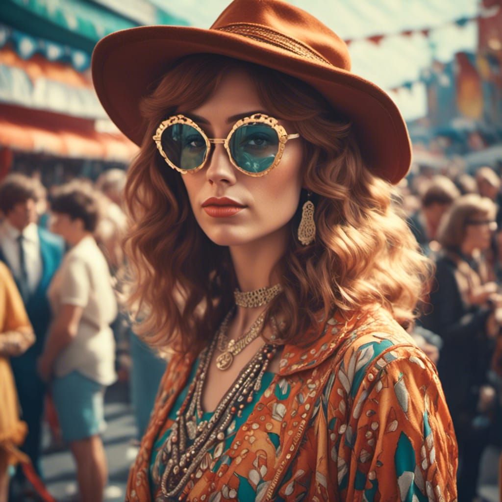 1970s Star at Film Festival