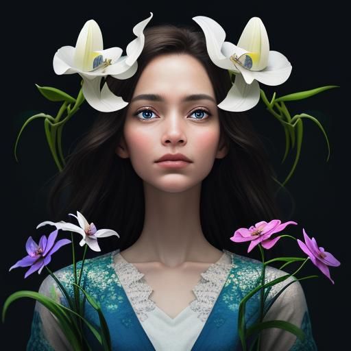 Ancient Face in Storm, Cinematic Lighting