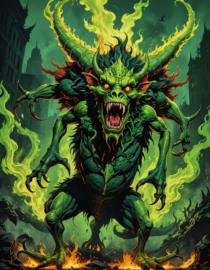 Green Fiendish Thingy