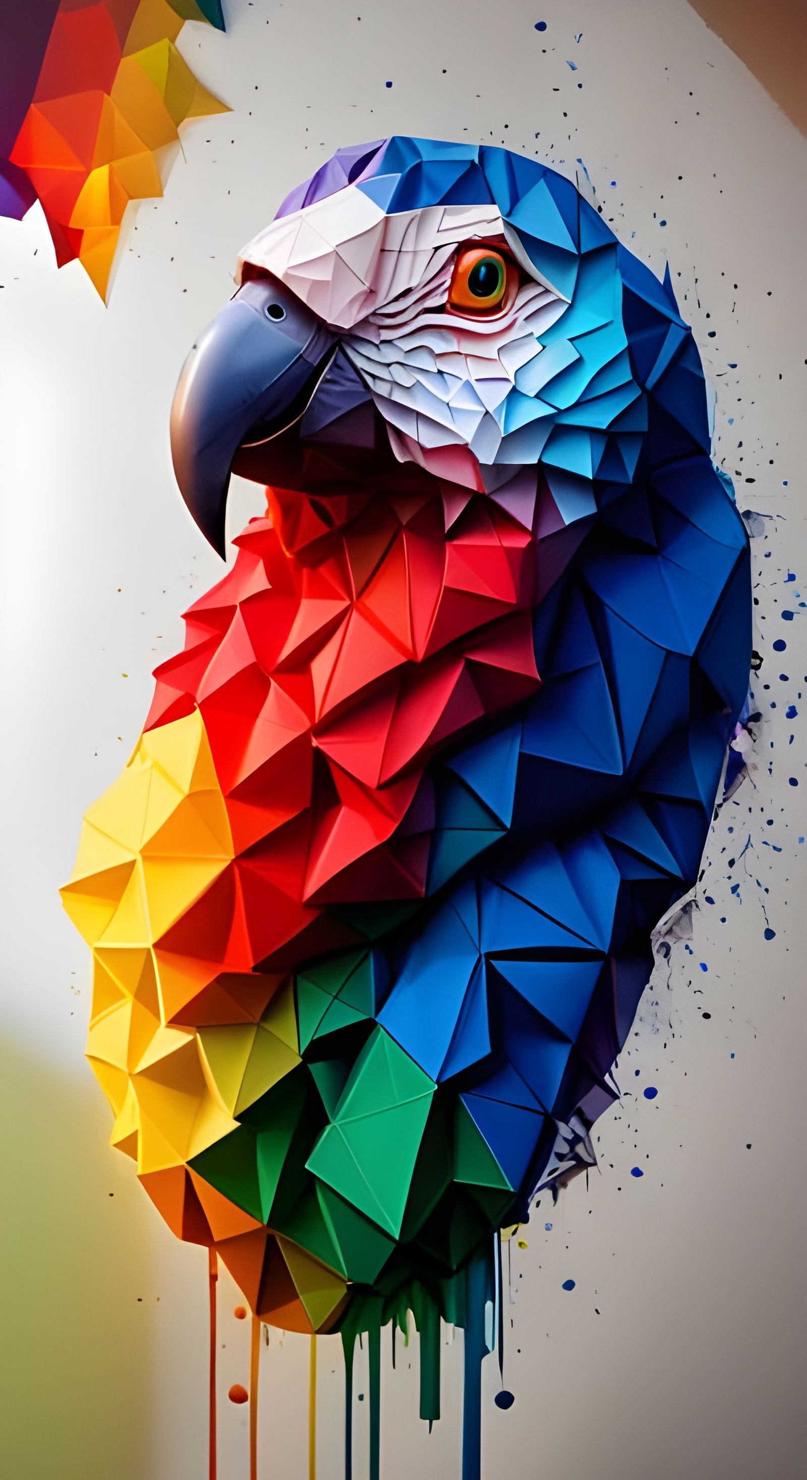 Geometric Macaw