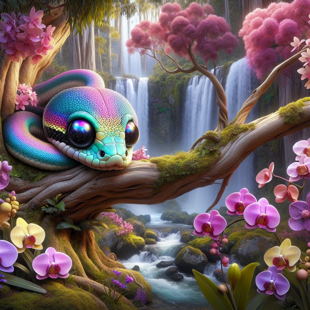 Sacred Rainbow Snake of Oz🌈