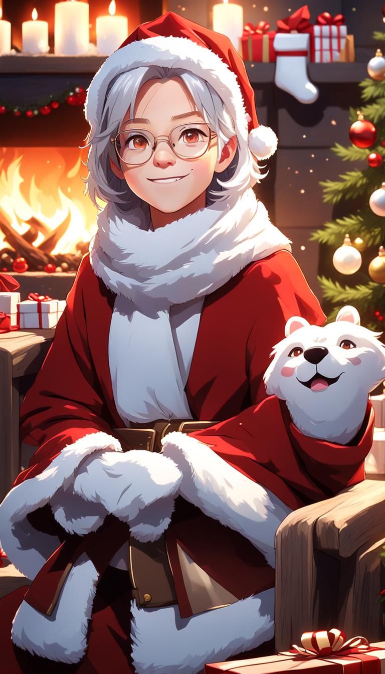 Vibrant Christmas Concept Art in 4K HDR