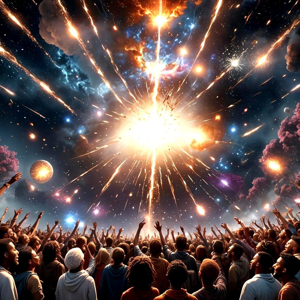 Universe as Teacher: Fantastical Concept Art in 8K