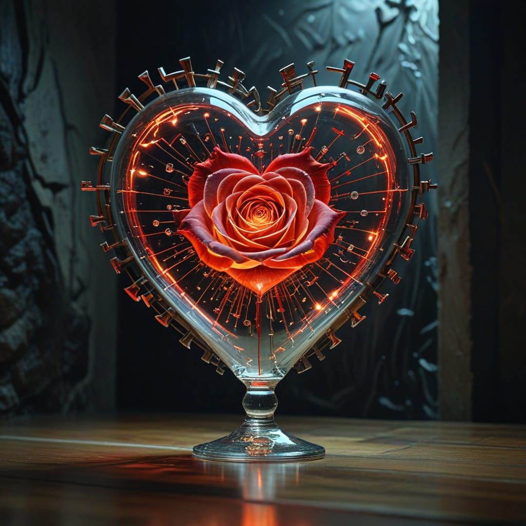 Surreal Heart and Mind Conflict in Dreamscape