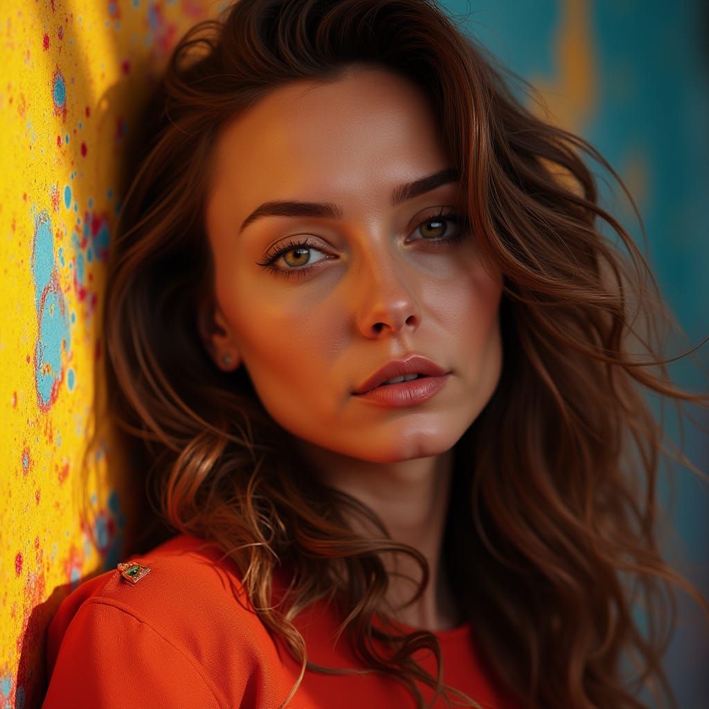 Stella McCartney in Hyperrealistic Portrait