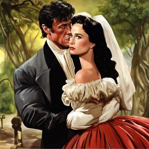 Abstract AI Image Resulting from Prompt "No Change"