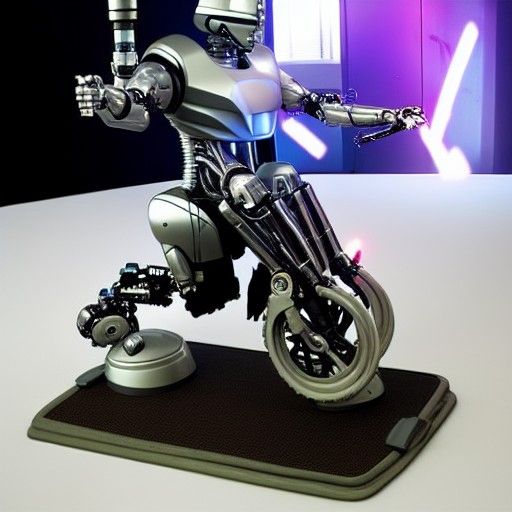 Robocop Rides a Cybernetic Unicorn