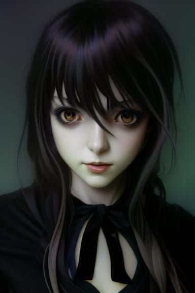 Misa Amane Realistic Portrait in 8k Resolution