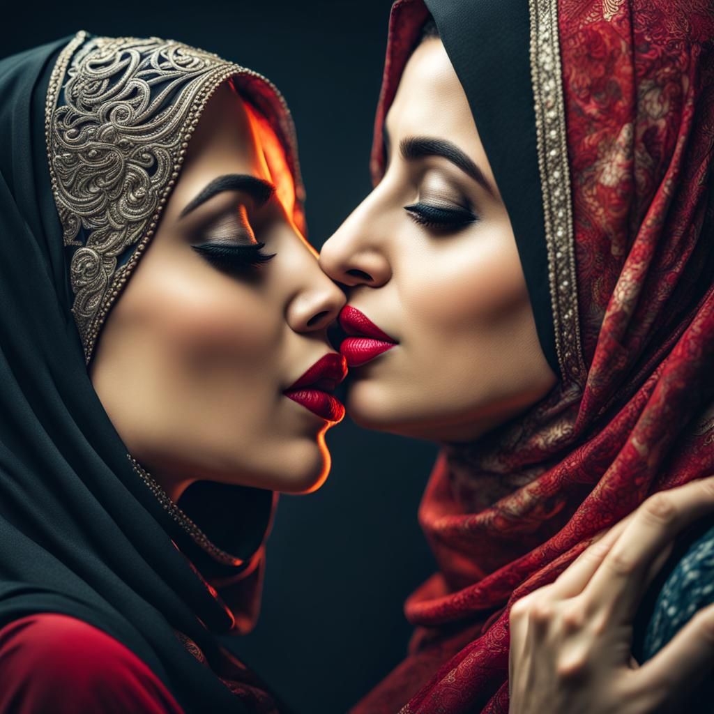 Hijabi couple