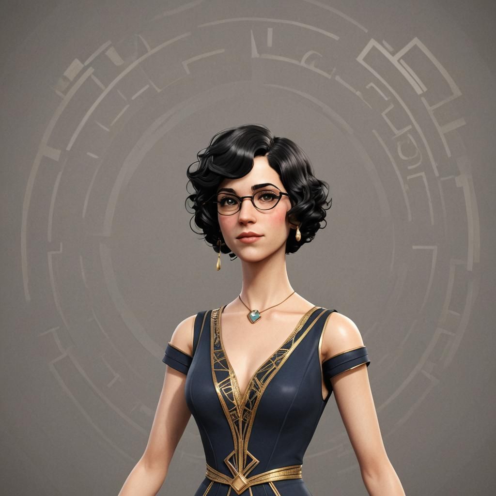 Art Deco Tornado in Unity 3D Style