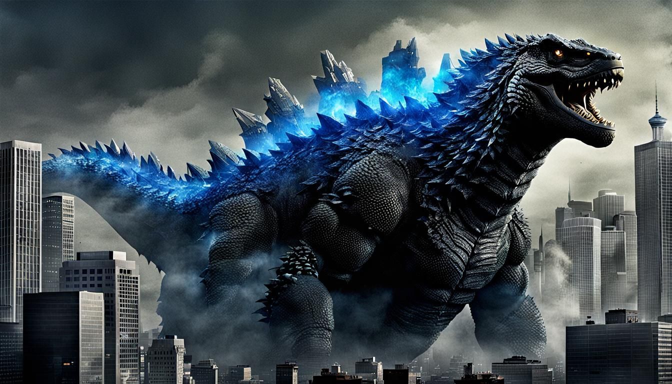 Godzilla Generated by AI