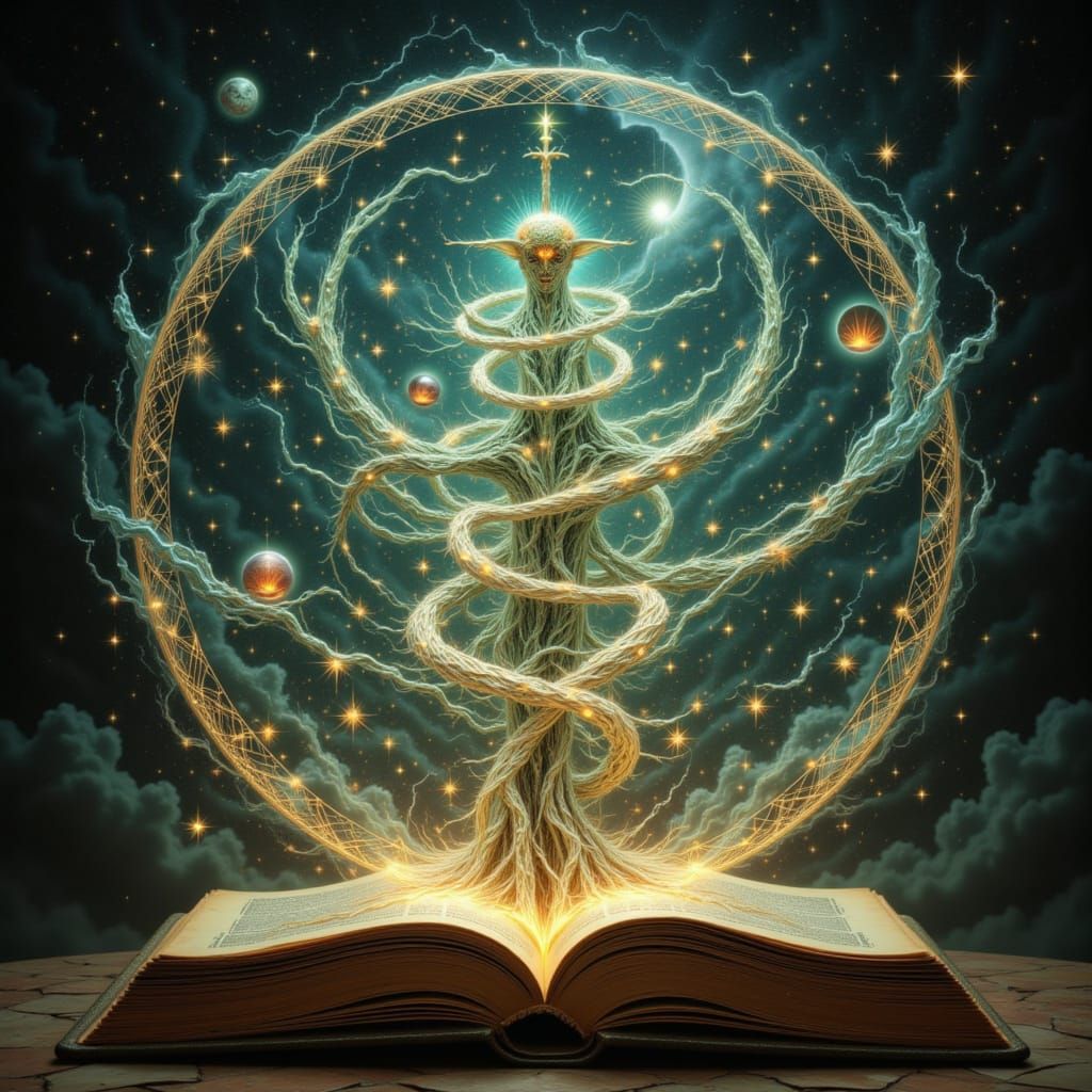 Ancient Book Reveals Ireland Map with Ethereal Beings and Ce...