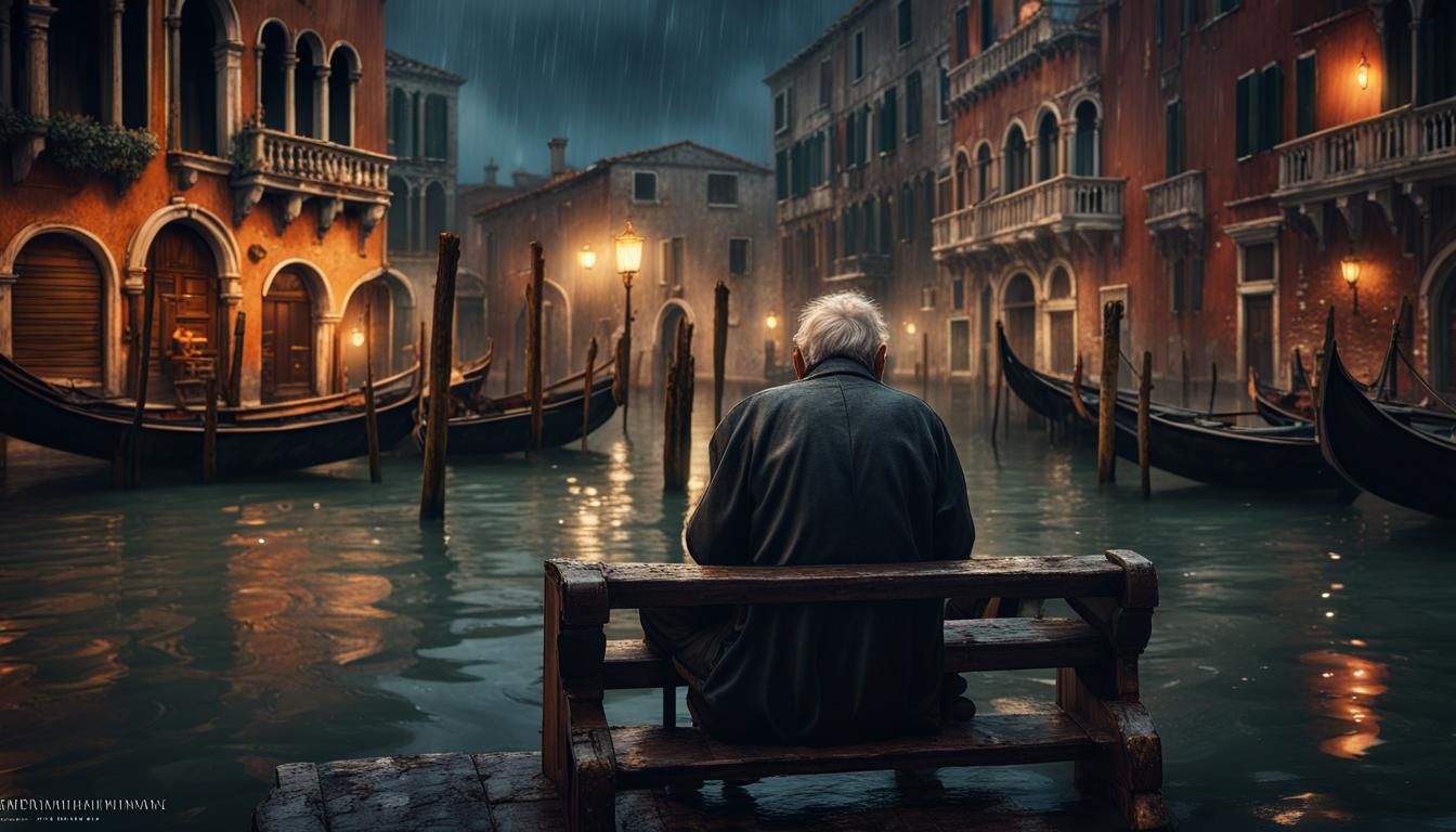 Rainy Night in Venice: An Old Man's Memories