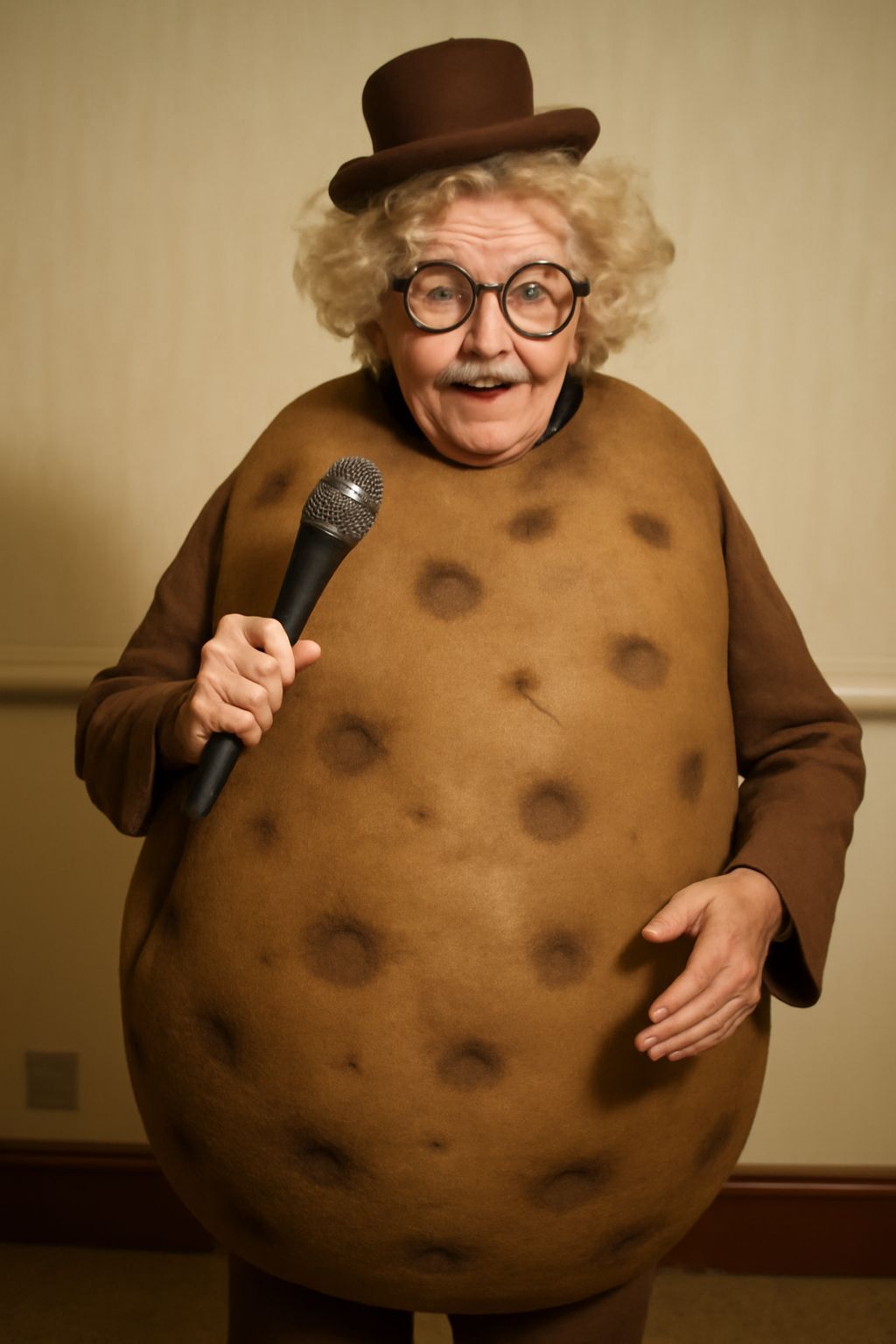 Open Mic Night Potato Person