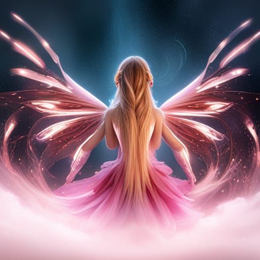 Fantastical Fairy Wings in Detailed Digital Painting