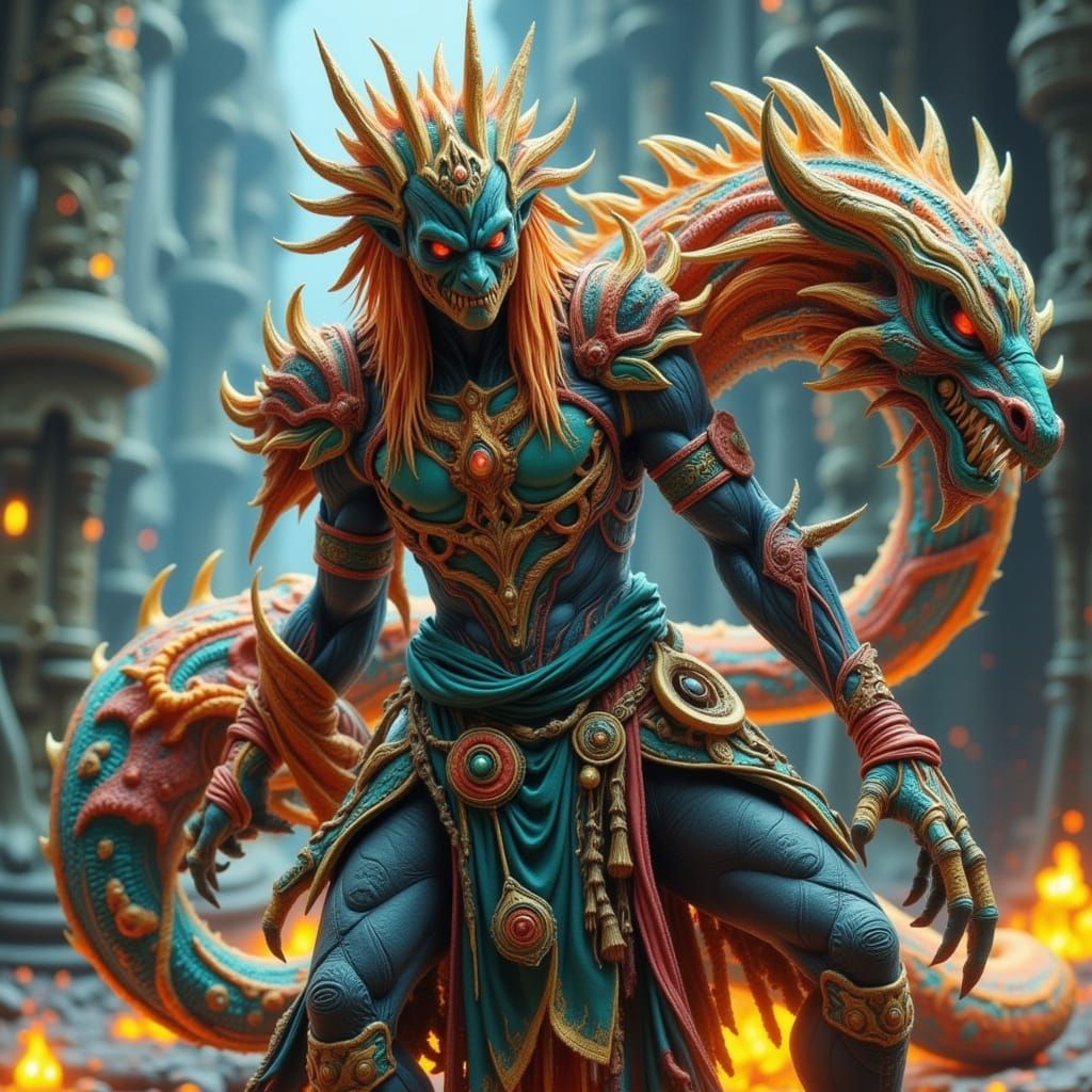 Surreal Dreamscapes in Cyberpunk Style