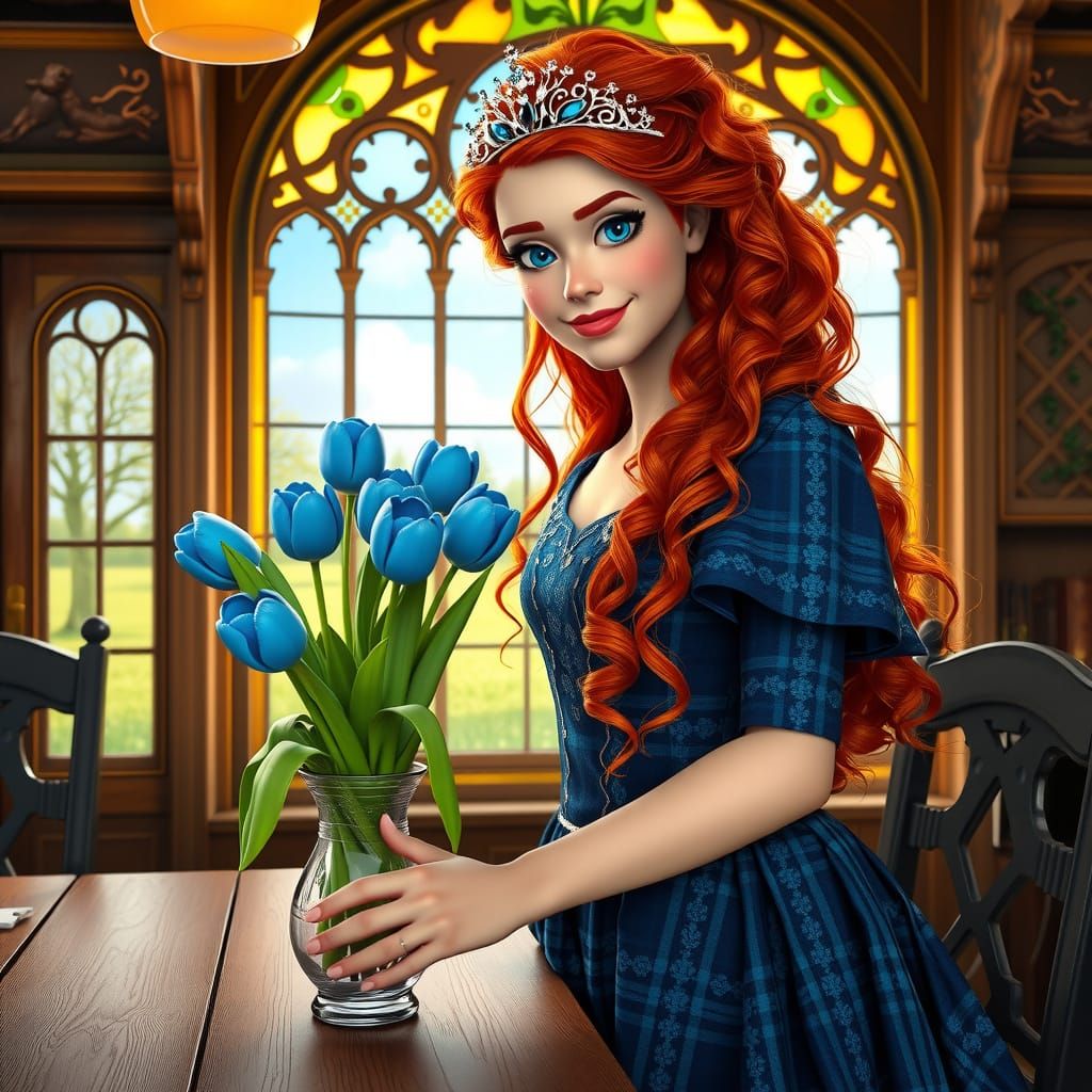 Merida in Vibrant Spring Splendor