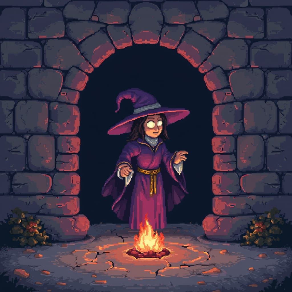 Mystic Wizard by Flickering Fuego