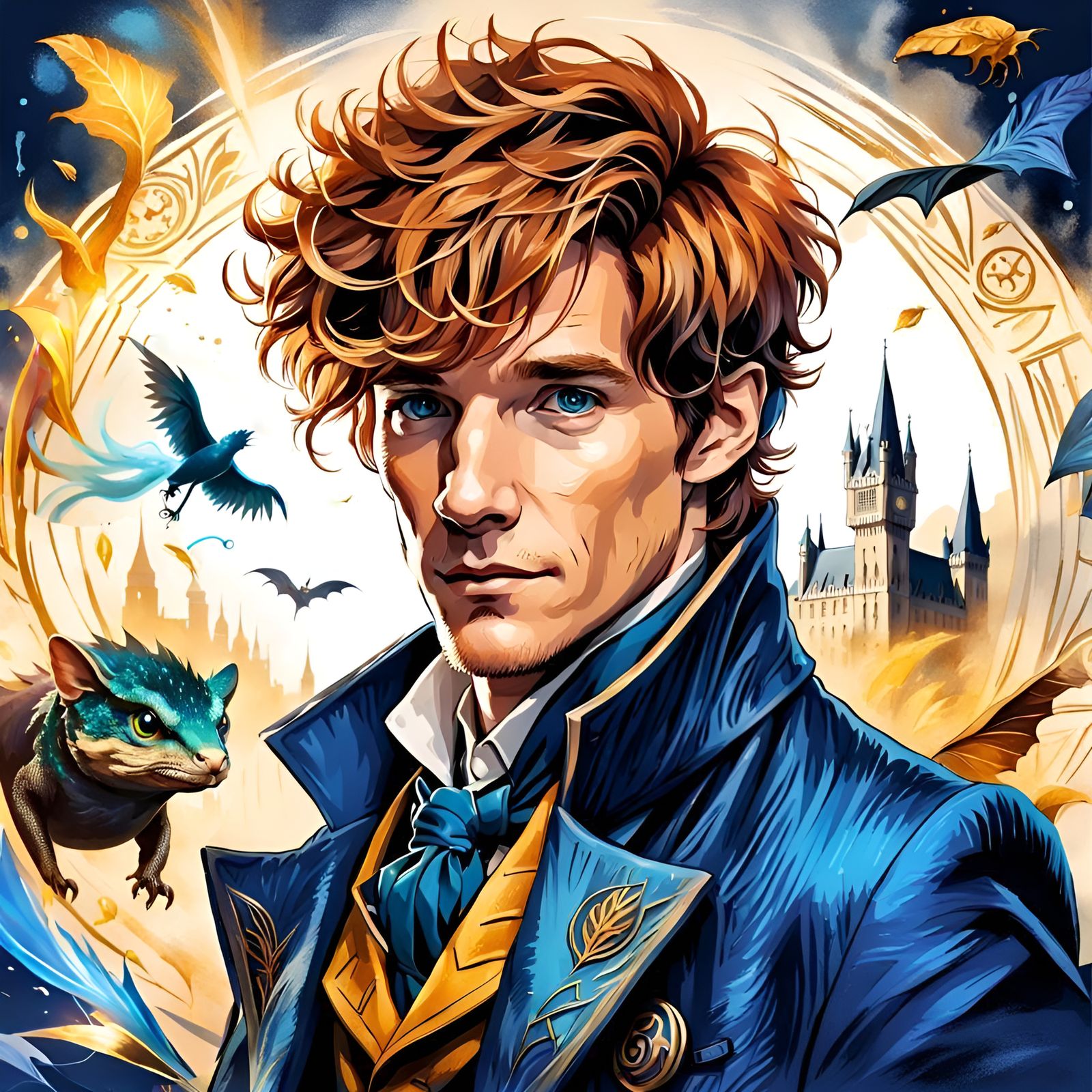 Newt Scamander (Fantastic Beasts Movies)