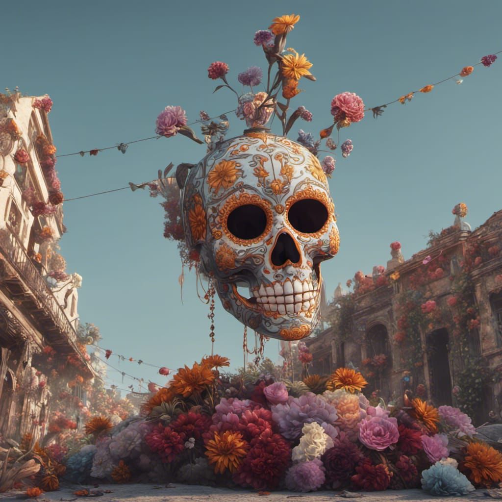 Día de los Muertos: Detailed Fantasy Concept Art