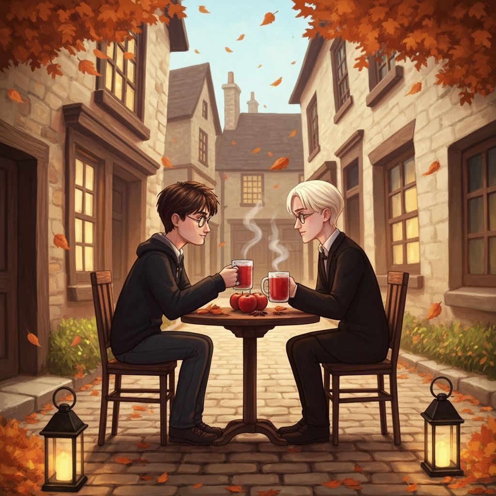Harry Potter and Draco Malfoy: Autumn Reconciliation
