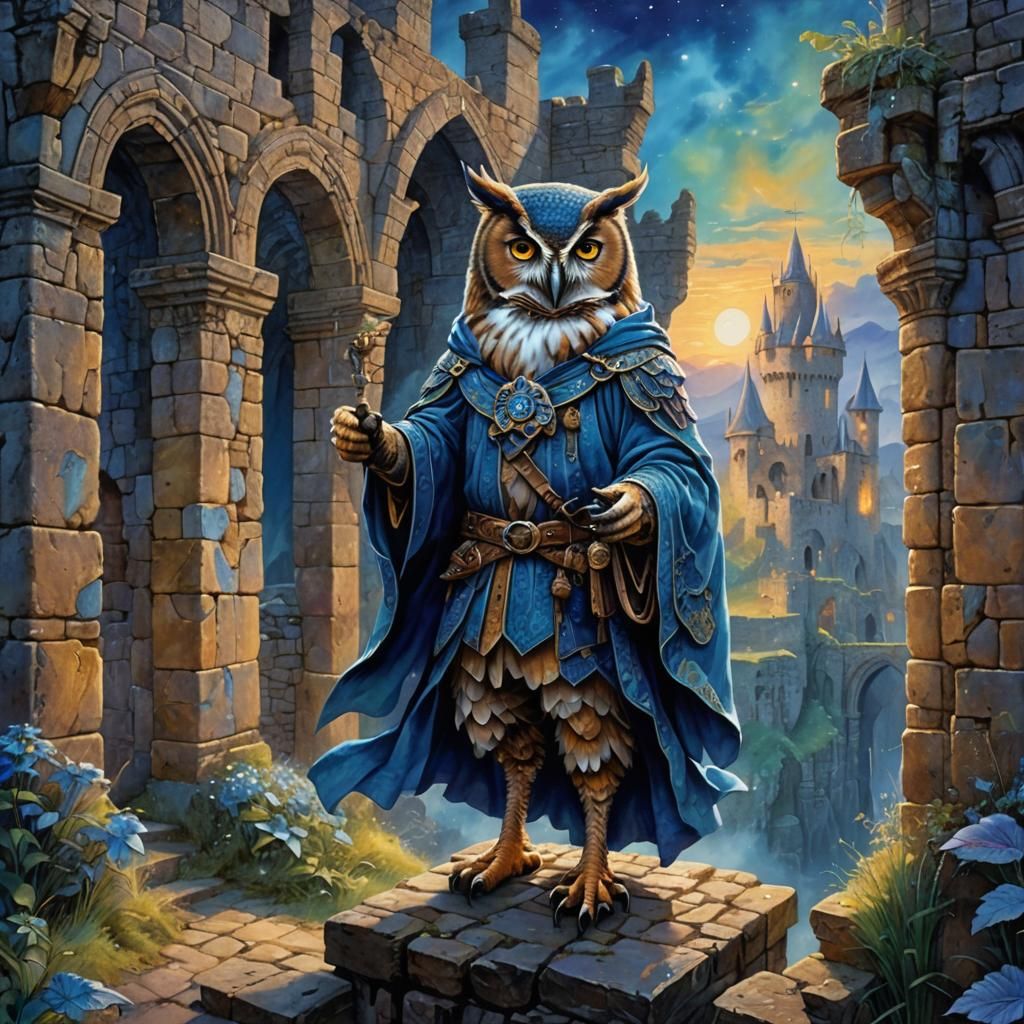 Wandering Owl Wizard